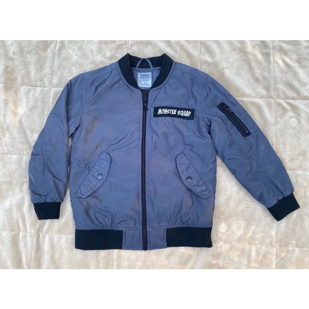 365 Kids from Garanimals grey Bomber jacket size 5